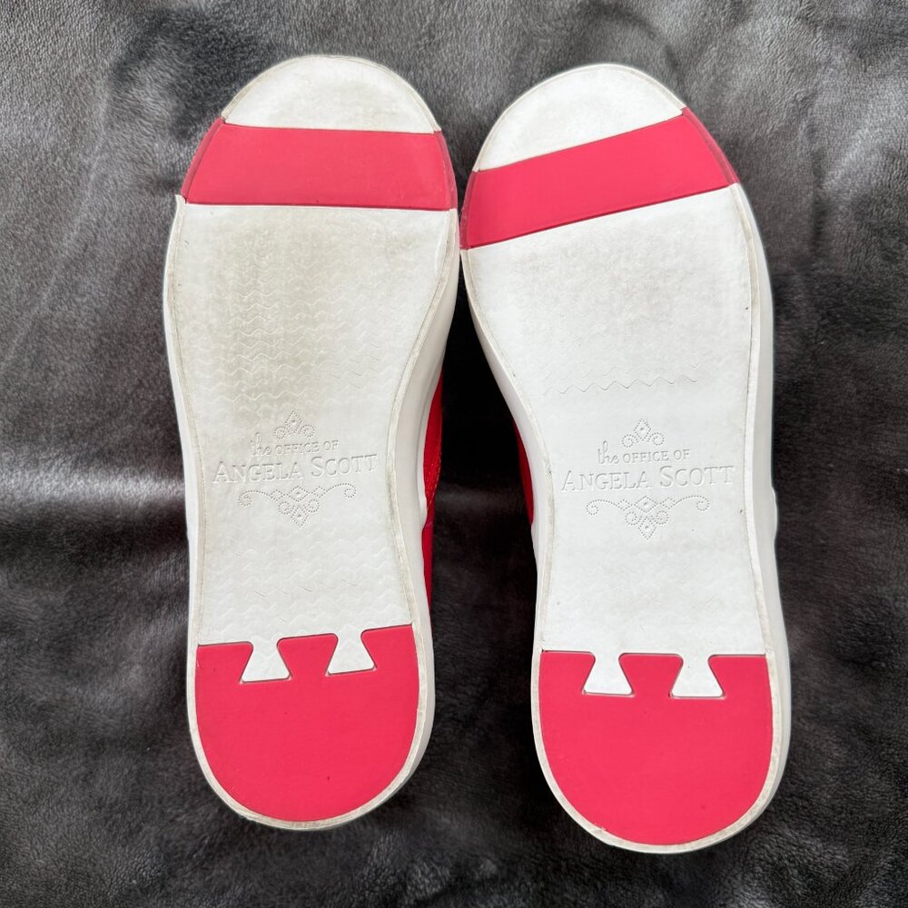 THE OFFICE OF ANGELA SCOTT Hammonds Slip-On Sneakers in Red - Picture 5 of 8